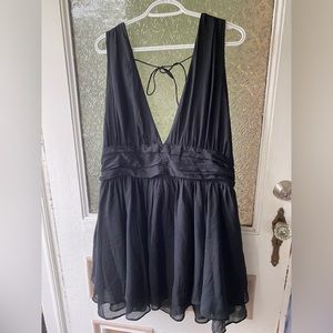 Abercrombie and Fitch plunge mini dress